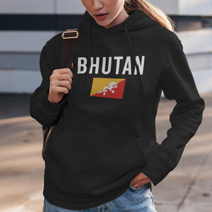 Bhutan Flag Hoodie