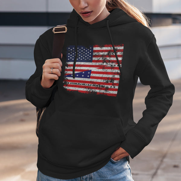Bikini Atoll USA Flag Hoodie