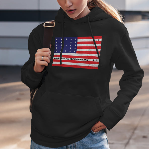 Bikini Atoll Flag Hoodie