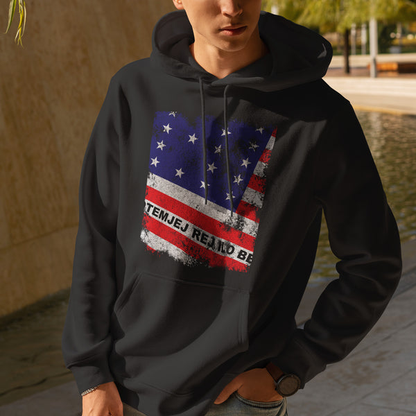 Bikini Atoll Flag Hoodie