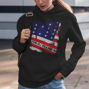 Bikini Atoll Flag Hoodie