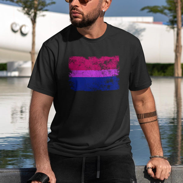 Bisexual Flag - LGBT+ T-Shirt