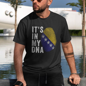 It's In My DNA - Bosnia and Herzegovina Flag T-Shirt Black / S