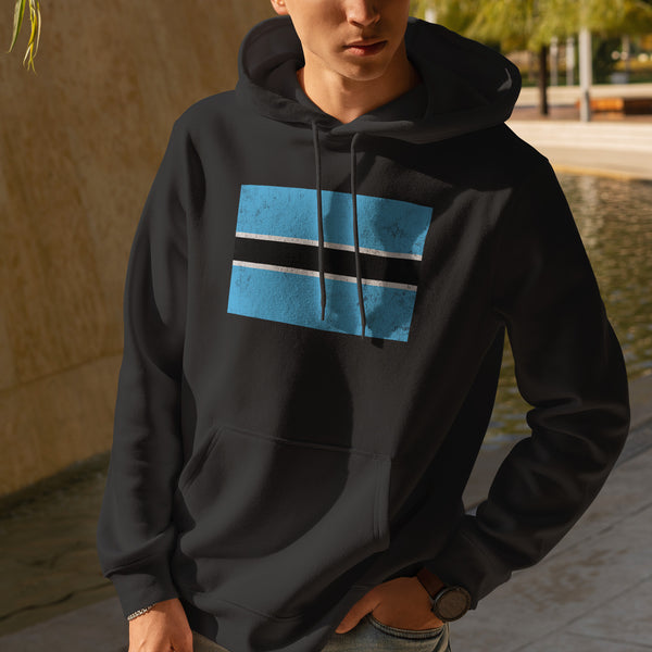 Botswana Flag Hoodie