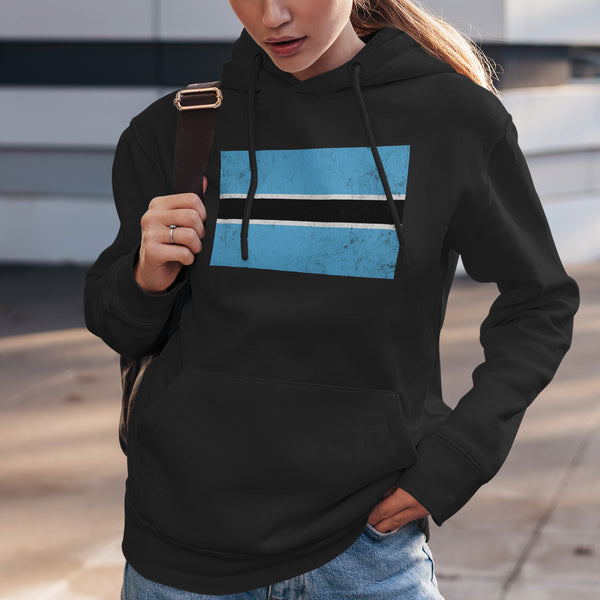 Botswana Flag Hoodie