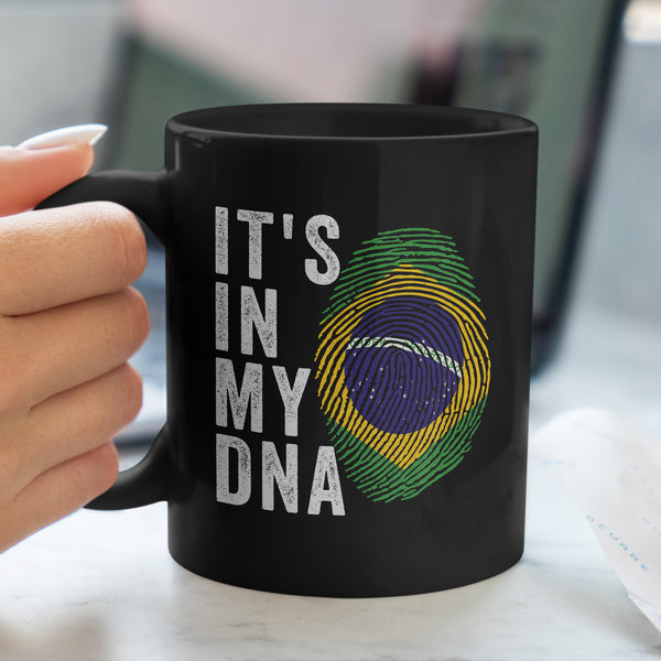 It's In My DNA - Brazil Flag Mug