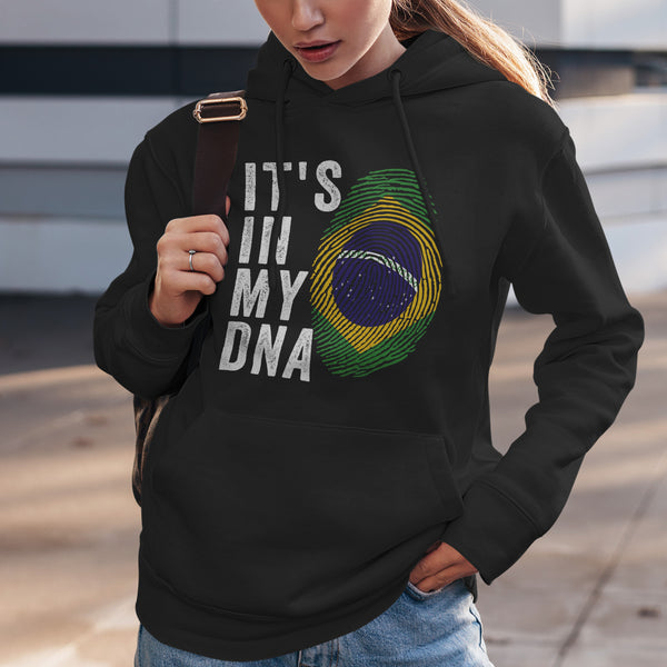 It's In My DNA - Brazil Flag Hoodie