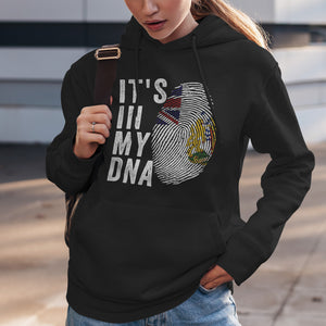 It's In My DNA - British Antarctic Territory Flag Hoodie