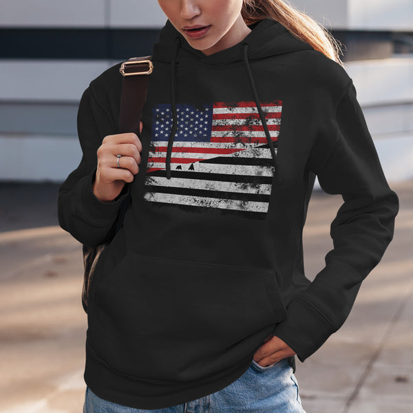 Brittany USA Flag Hoodie