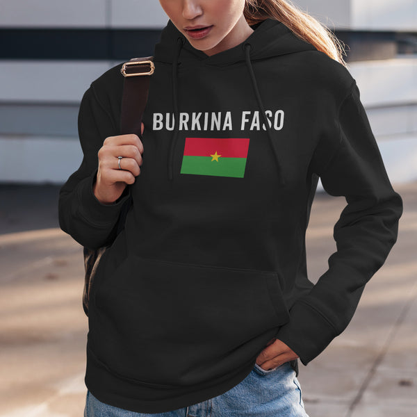 Burkina Faso Flag Hoodie