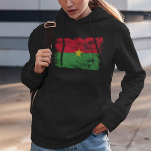 Áo hoodie hình cờ Burkina Faso