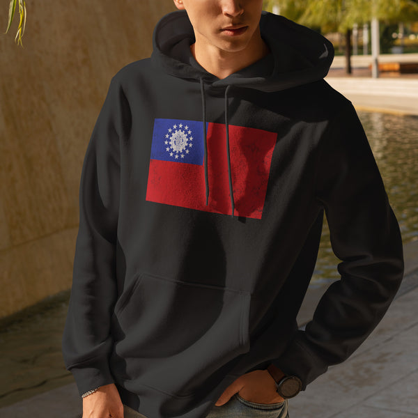 Burma Flag Hoodie