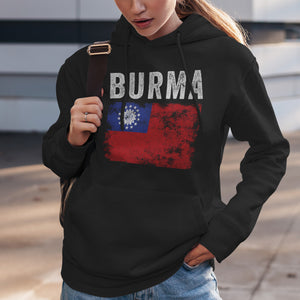 Burma Flag Hoodie