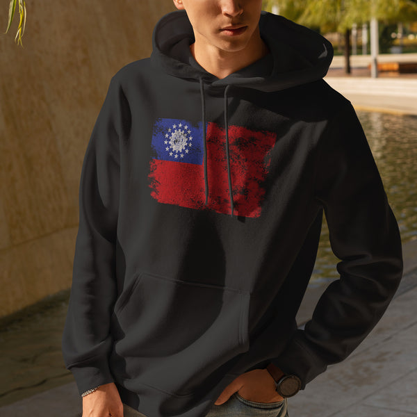 Burma Flag Hoodie