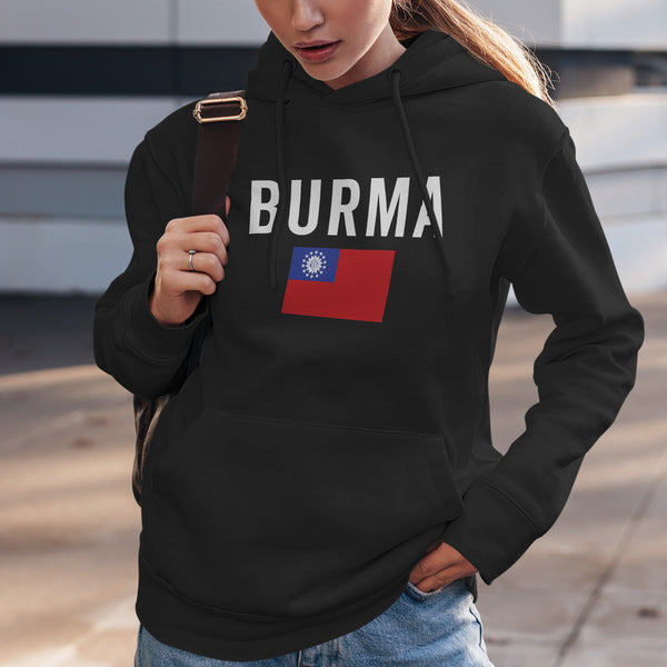Burma Flag Hoodie