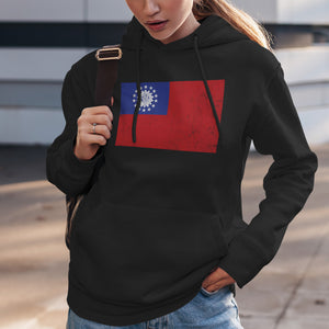 Burma Flag Hoodie
