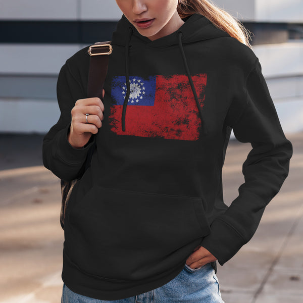Burma Flag Hoodie