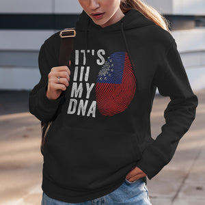 It's In My DNA - Burma Flag Hoodie