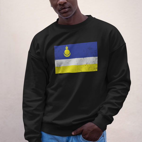 Buryatia Flag Sweatshirt