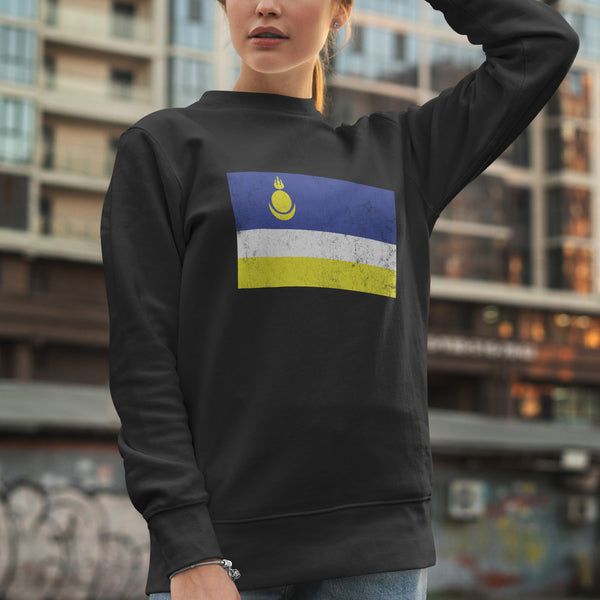 Buryatia Flag Sweatshirt