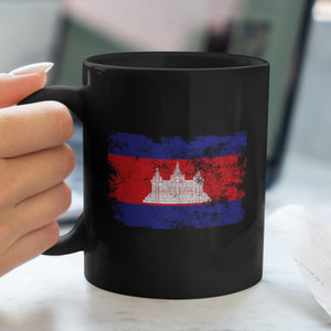 Cambodia Flag Mug