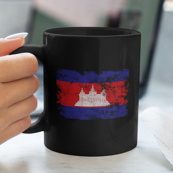 Cambodia Flag Mug