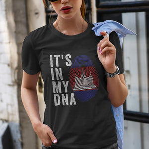 It's In My DNA - Cambodia Flag T-Shirt