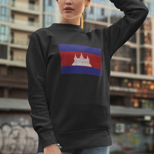 Cambodia Flag Sweatshirt