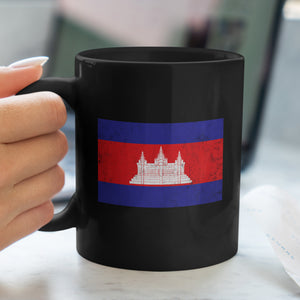 Cambodia Flag Mug