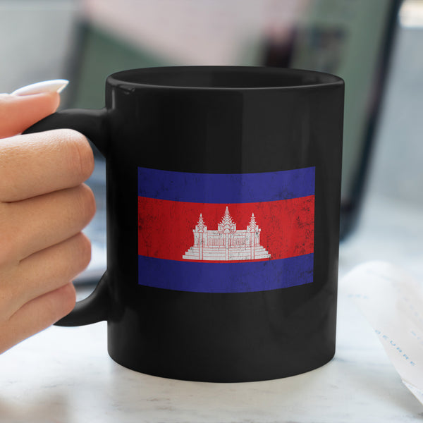 Cambodia Flag Mug