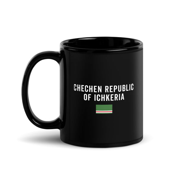 chechen Republic of Ichkeria Flag Mug