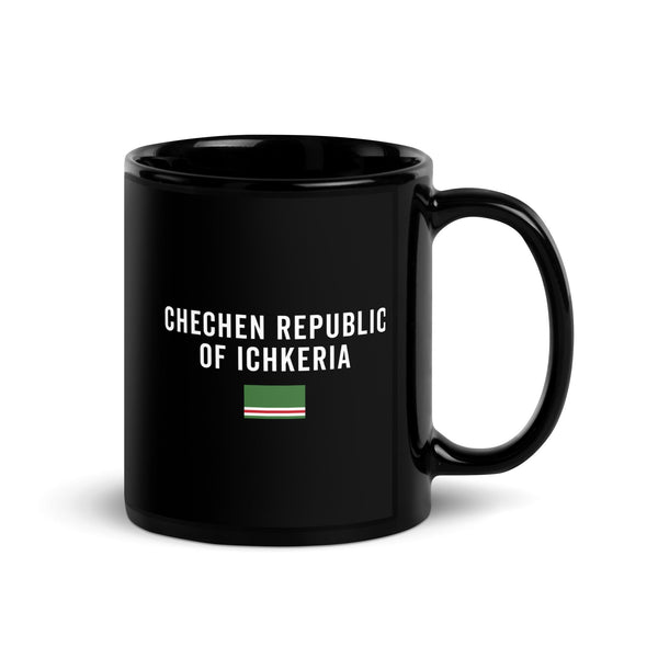 chechen Republic of Ichkeria Flag Mug