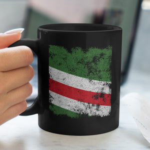Chechen Republic of Ichkeria Flag Mug