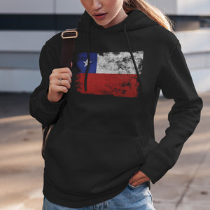 Chile Flag Hoodie