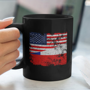 Chile USA Flag Mug
