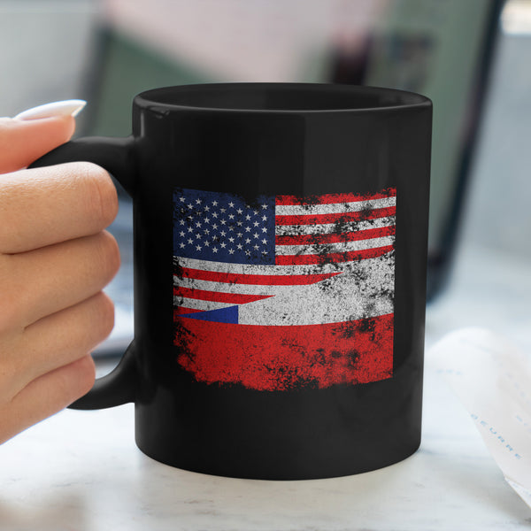 Chile USA Flag Mug
