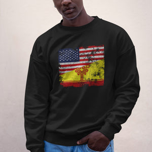 Chuvasia USA Flag Sweatshirt