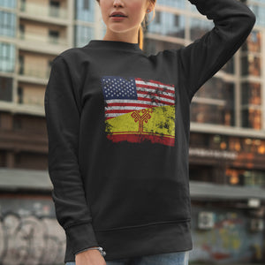Chuvasia USA Flag Sweatshirt