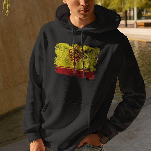 Áo hoodie hình cờ Chuvasia