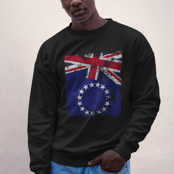 Cook Islands Flag Sweatshirt