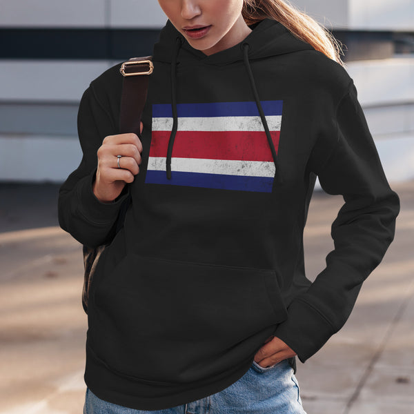 Costa Rica Flag Hoodie