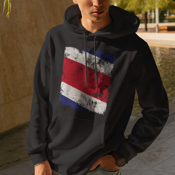 Costa Rica Flag Hoodie