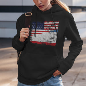 Crimea USA Flag Hoodie