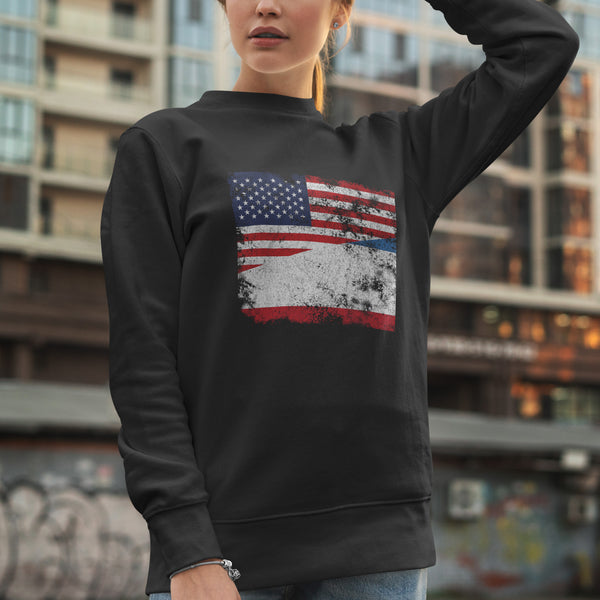 Crimea USA Flag Sweatshirt