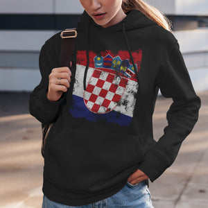 Croatia Flag Hoodie