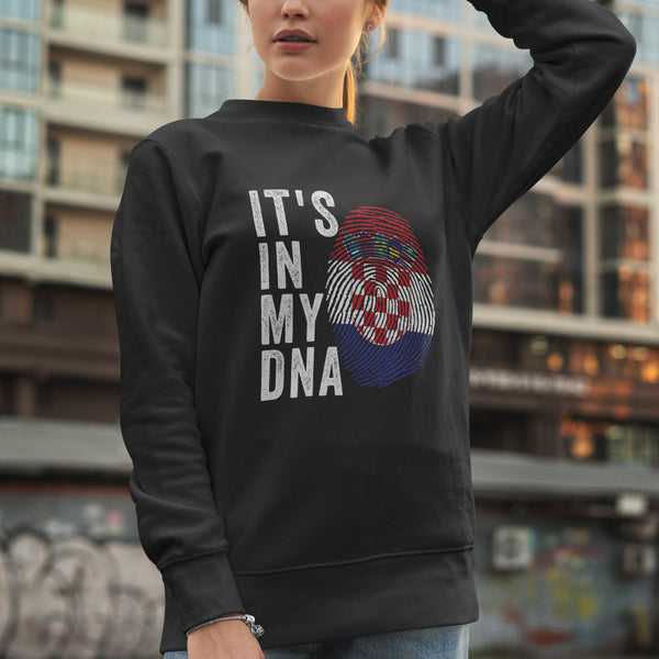 It's In My DNA - Croatia Flag Sweatshirt
