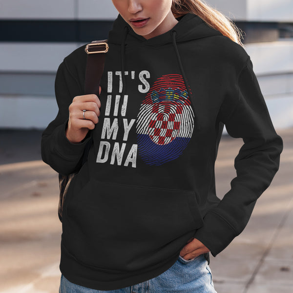 It's In My DNA - Croatia Flag Hoodie