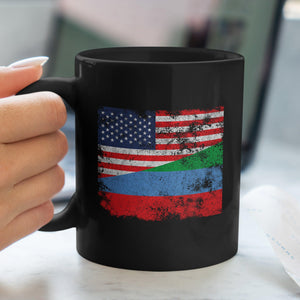 Dagestan USA Flag Mug