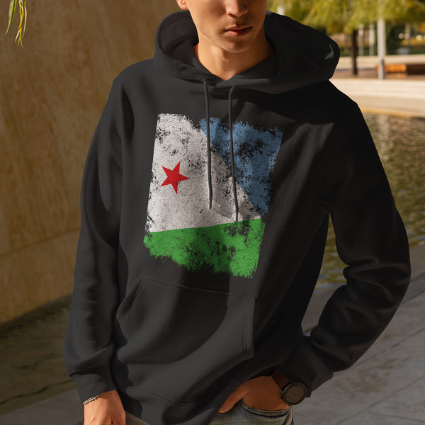 Djibouti Flag Hoodie