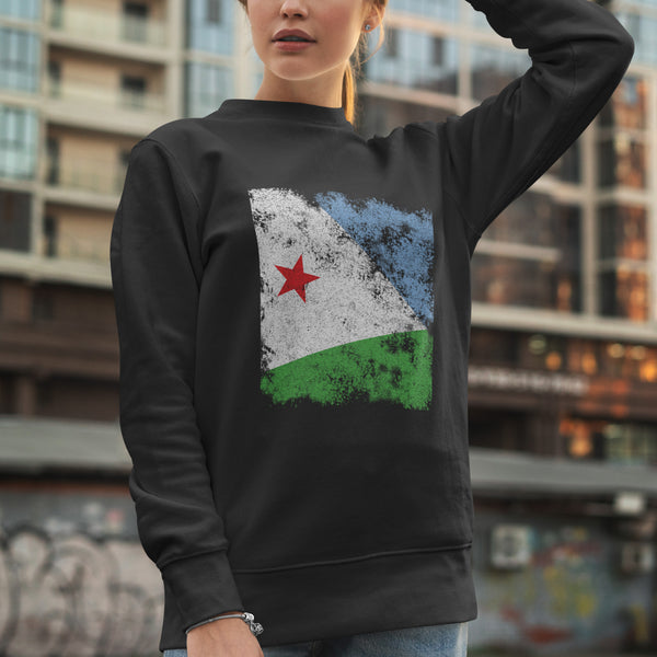 Djibouti Flag Sweatshirt